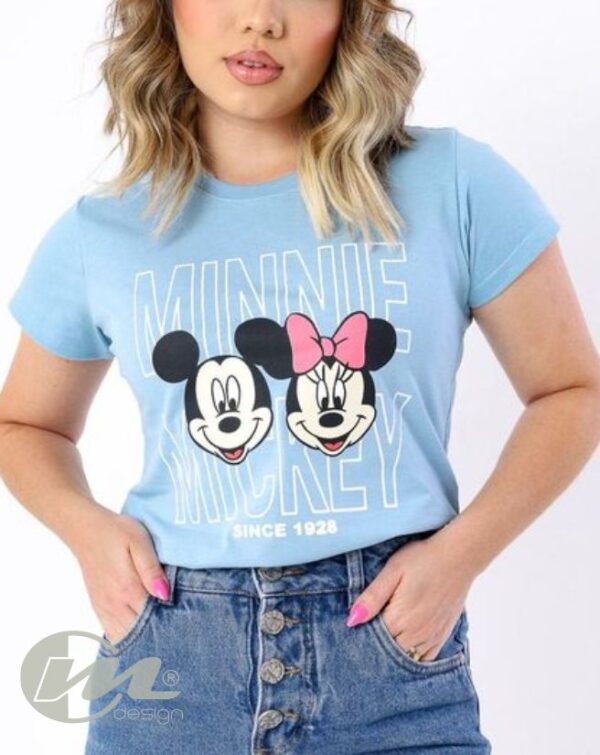 Camiseta básica dama minnie