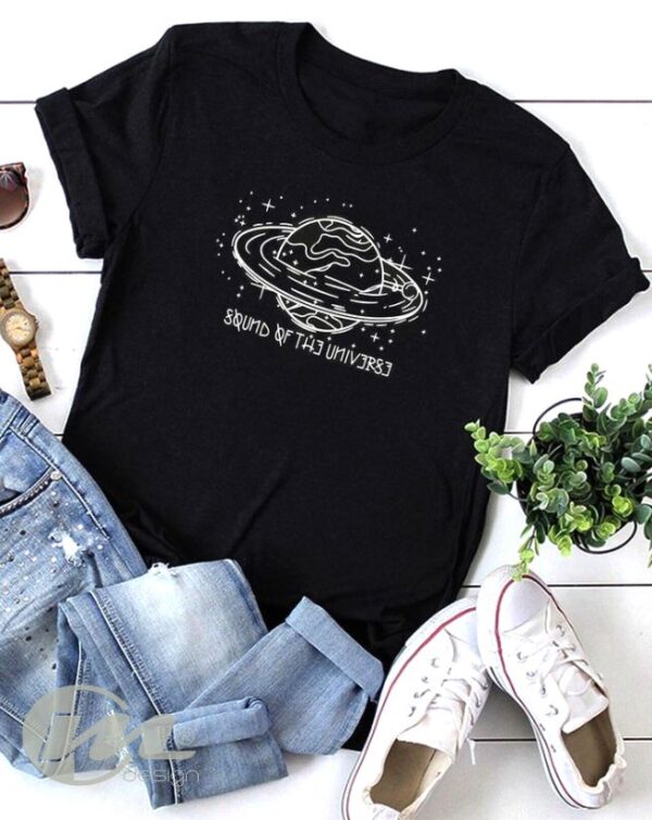 Camiseta básica dama planeta