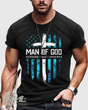 Camiseta básica hombre cruz