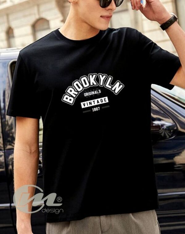 Camiseta básica hombre brooklyn