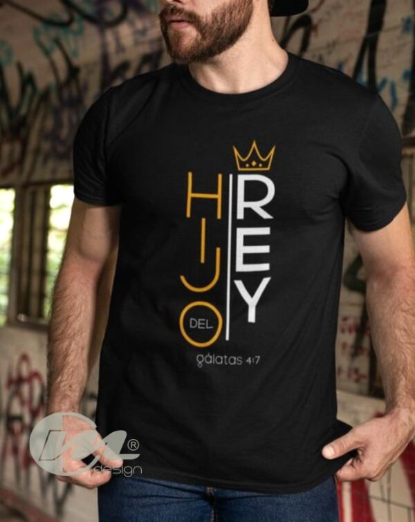 Camiseta básica hombre rey