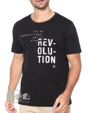 Camiseta básica hombre revolution