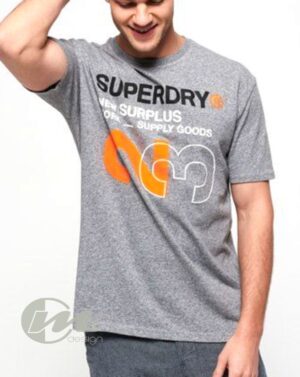 camiseta básica hombre superdry