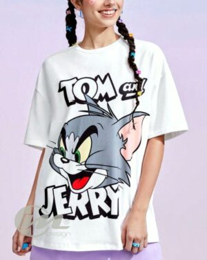 oversize dama tom&jerry