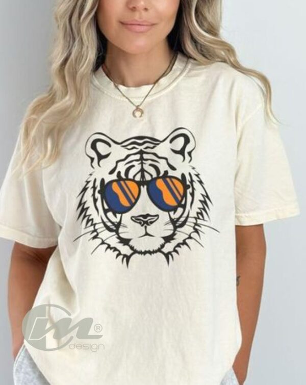 camiseta básica dama tigre