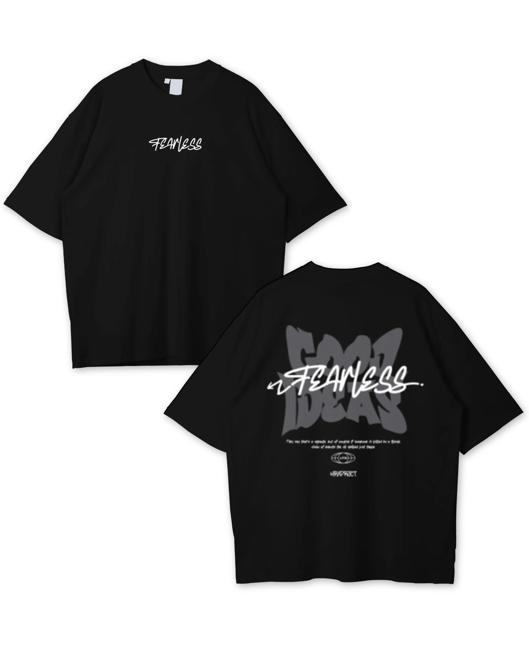 Camiseta Oversize "Steanlees"