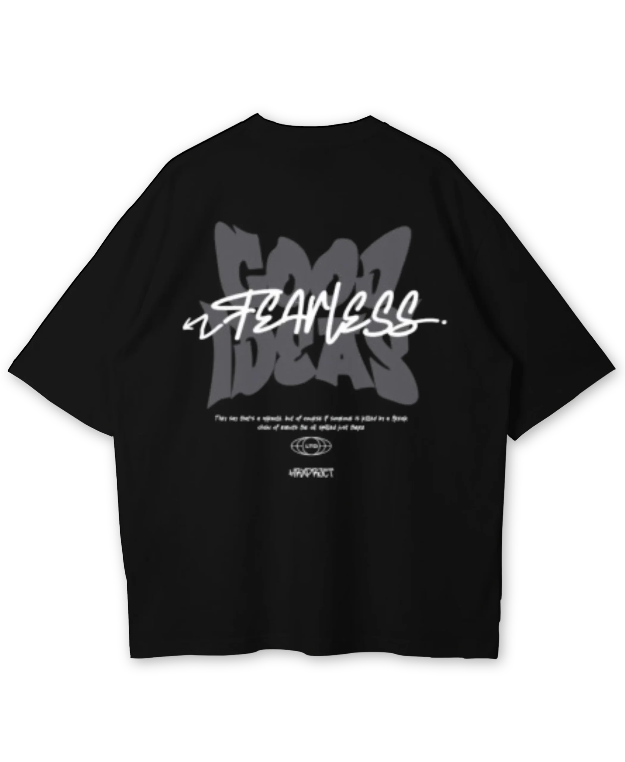 Camiseta Oversize "Steanlees" vista 3