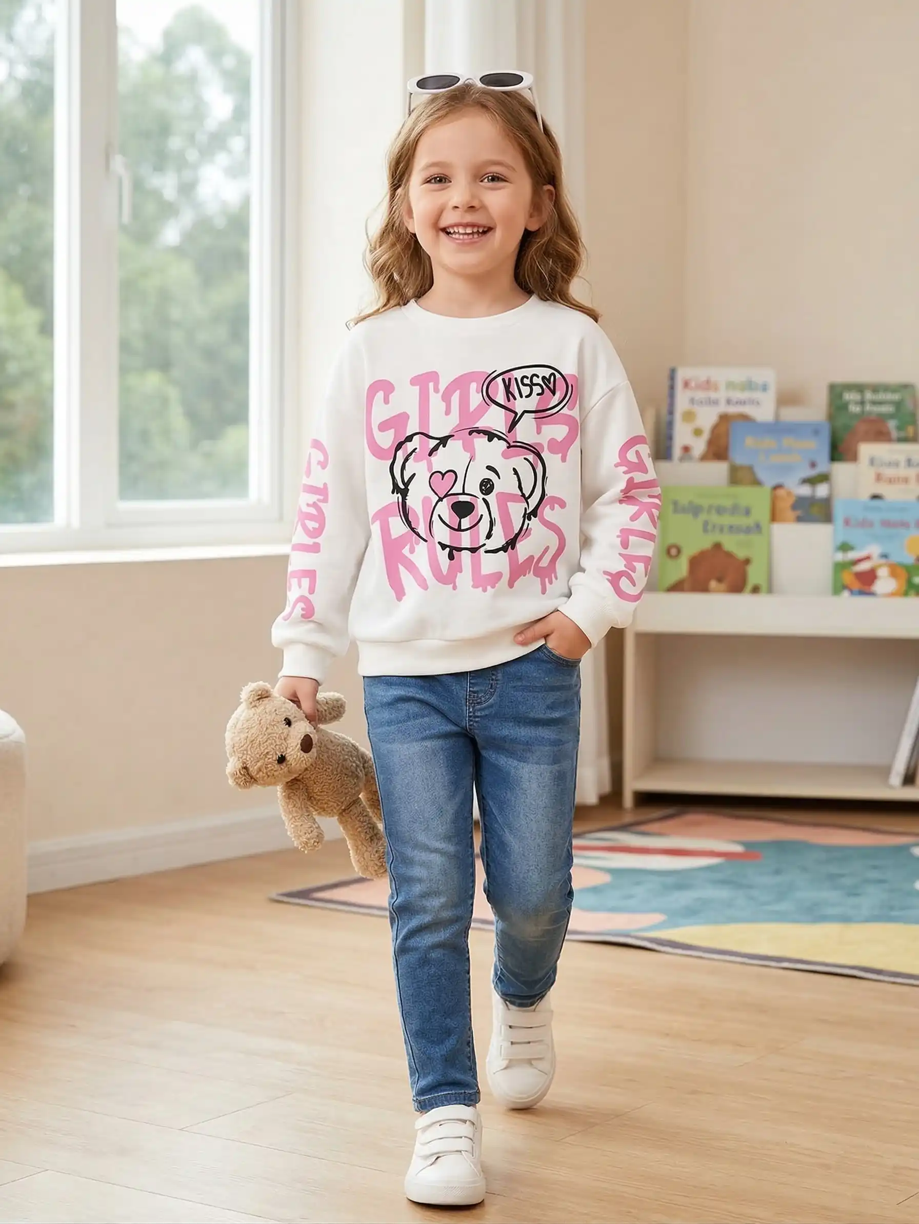 Buzo "Girls Rules" - vista alternativa