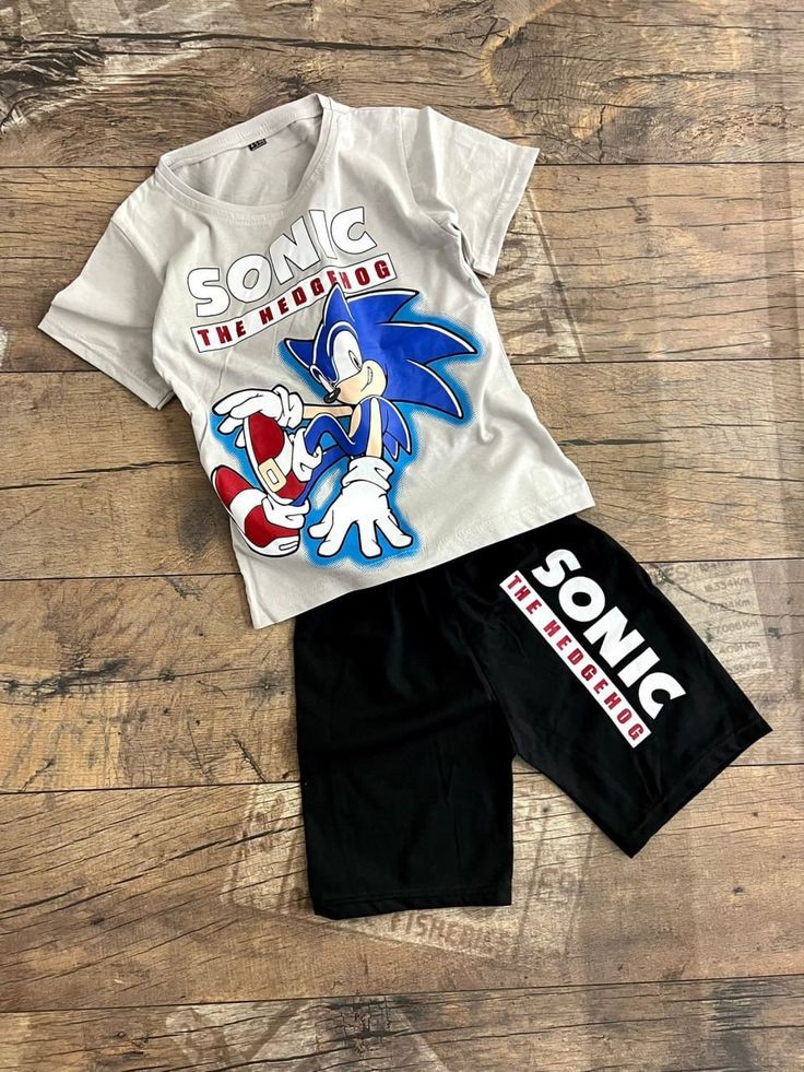 Conjunto Sonic "Full Speed" (Buzo + Jogger)