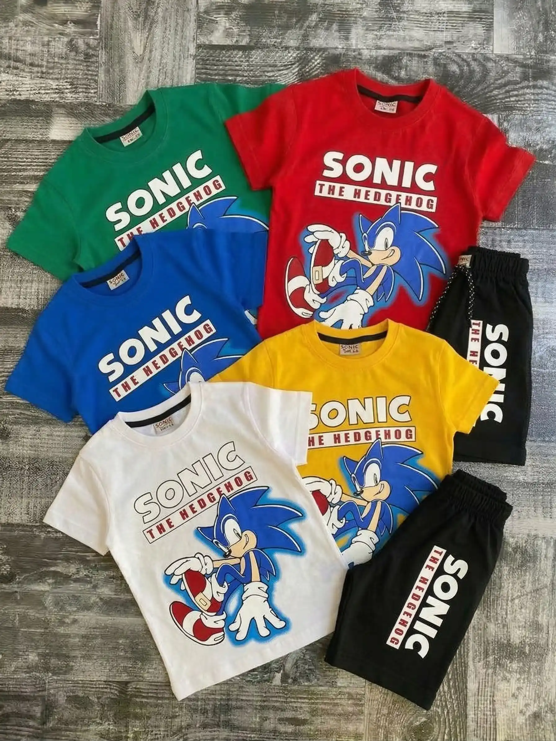 Conjunto Sonic "Full Speed" (Buzo + Jogger) vista 2