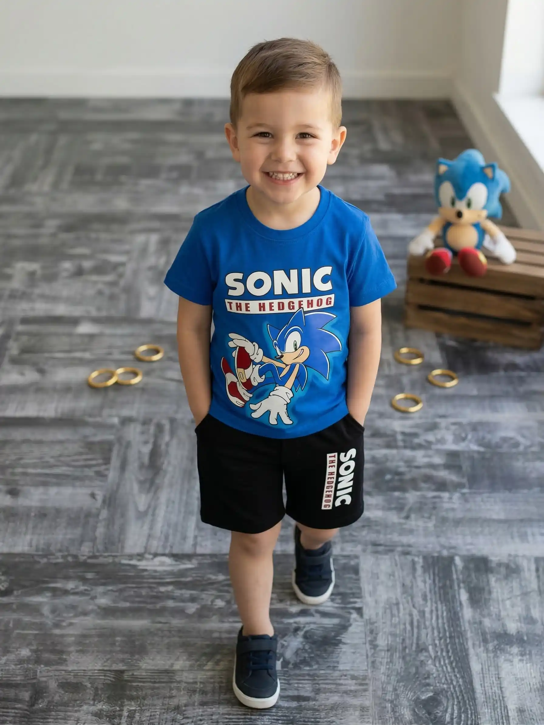 Conjunto Sonic "Full Speed" (Buzo + Jogger) vista 3