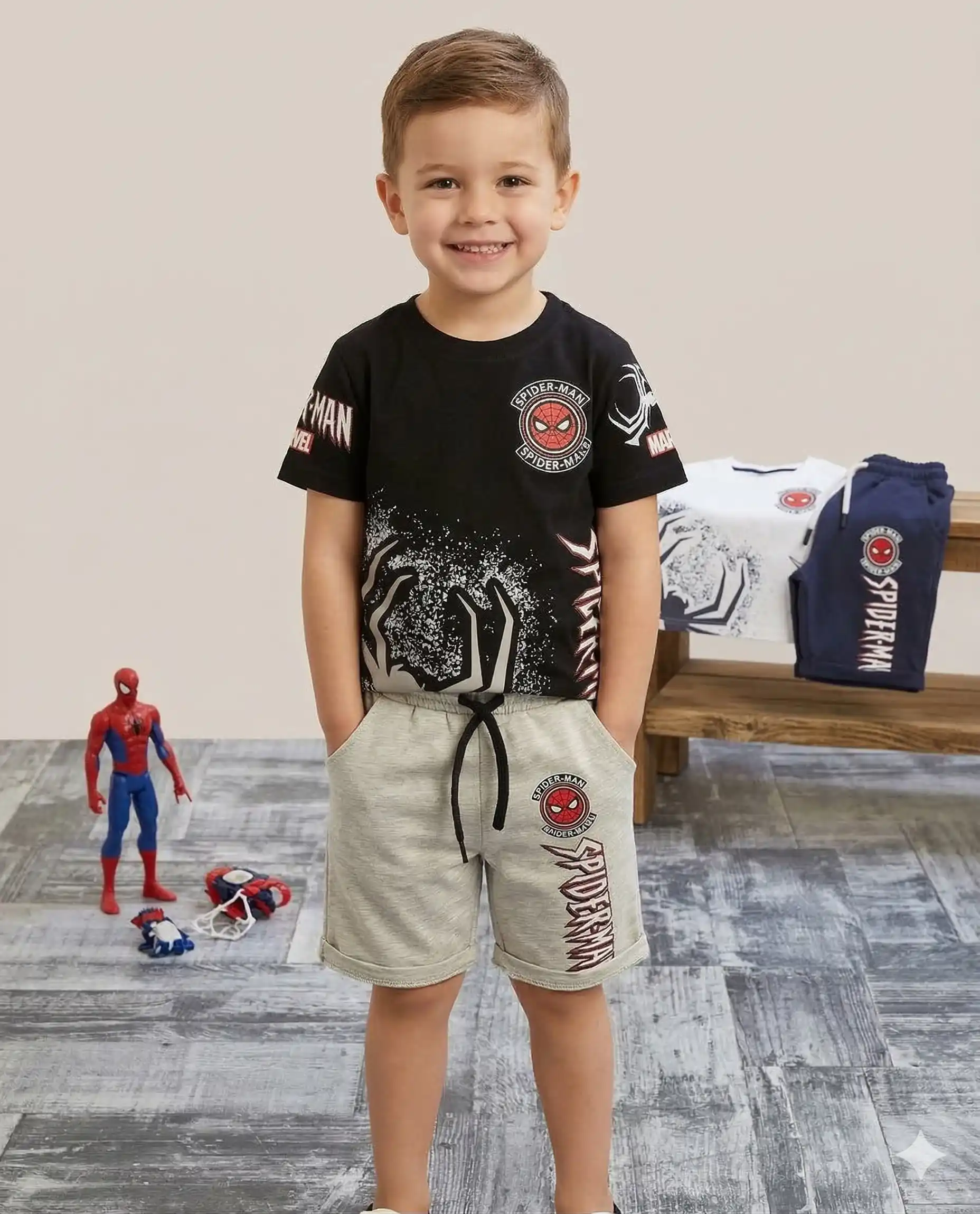 Conjunto Spiderman "Web-Slinger" vista 3