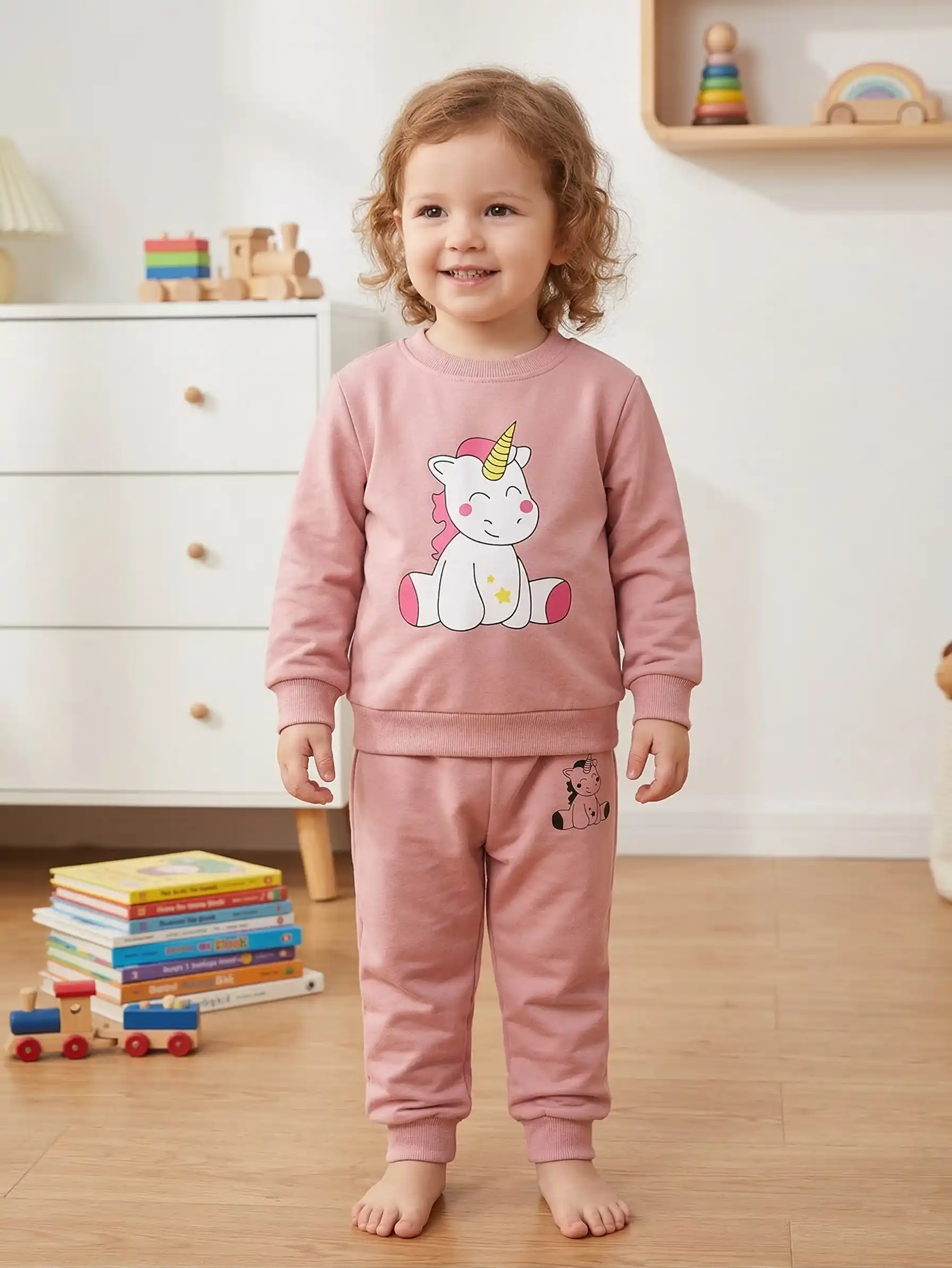 Conjunto "Unicornio Estrellado" (Buzo + Jogger) vista 2