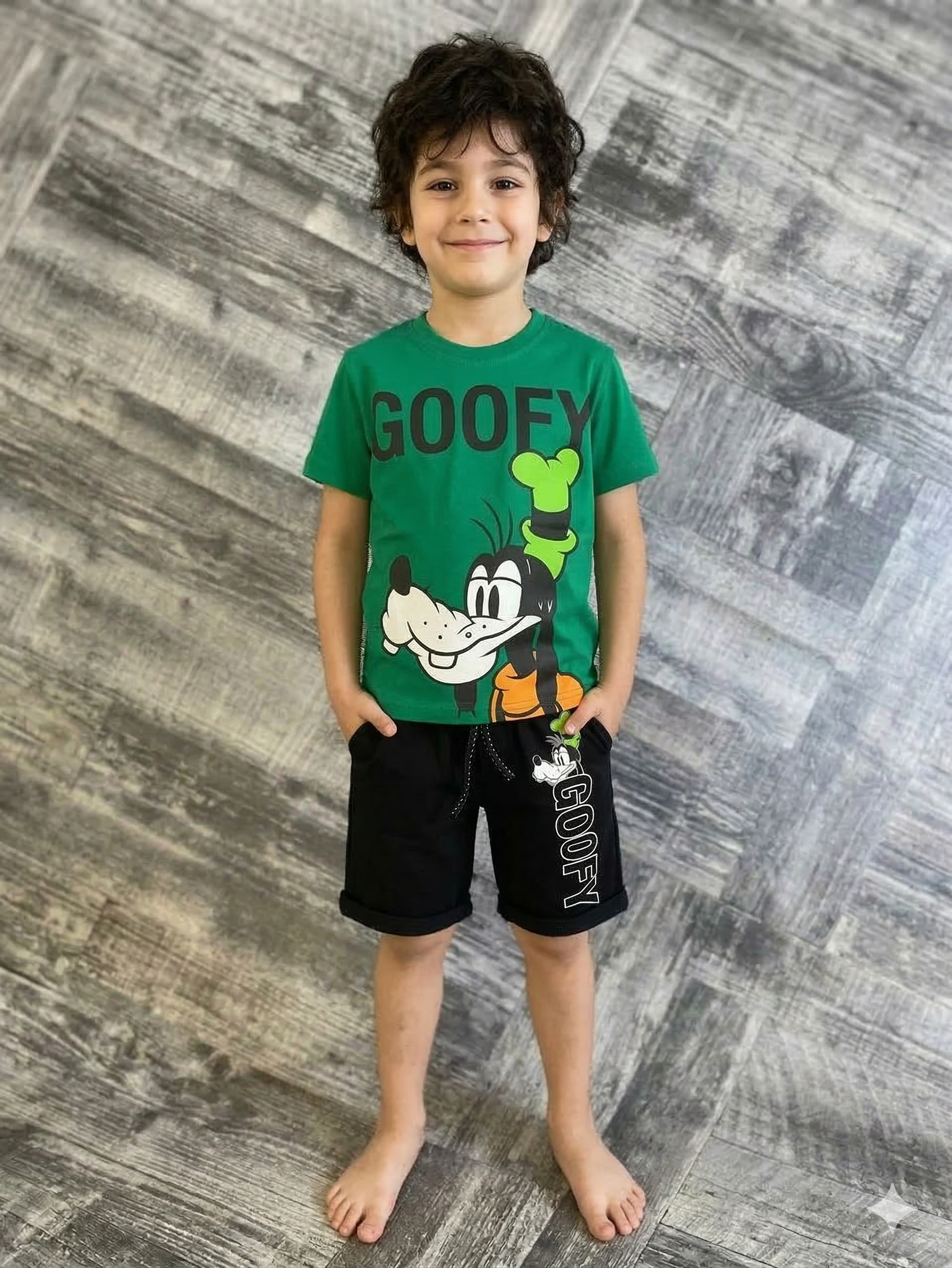 Conjunto Goofy "Face Block" vista 3