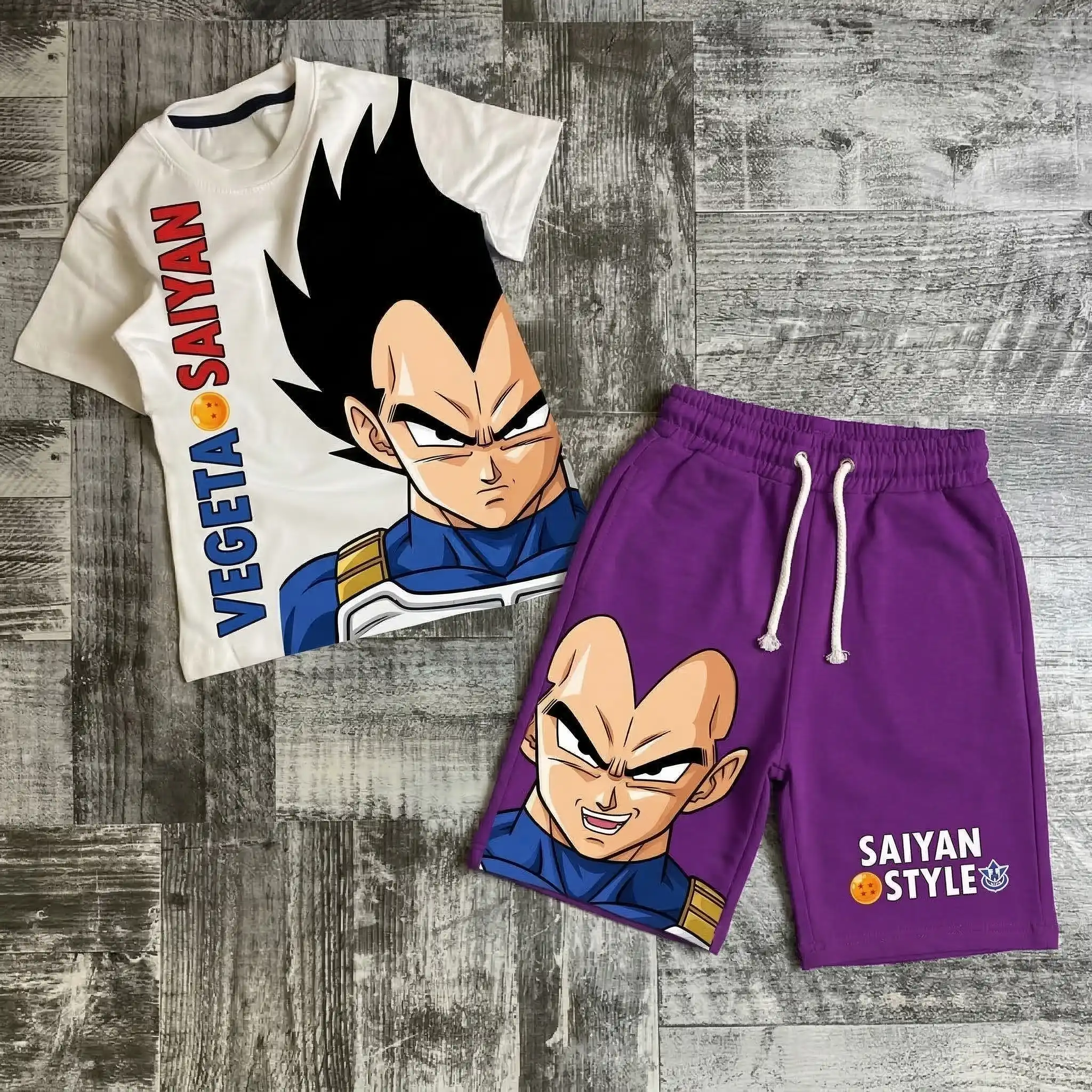 Conjunto Vegeta "Saiyan Pride"