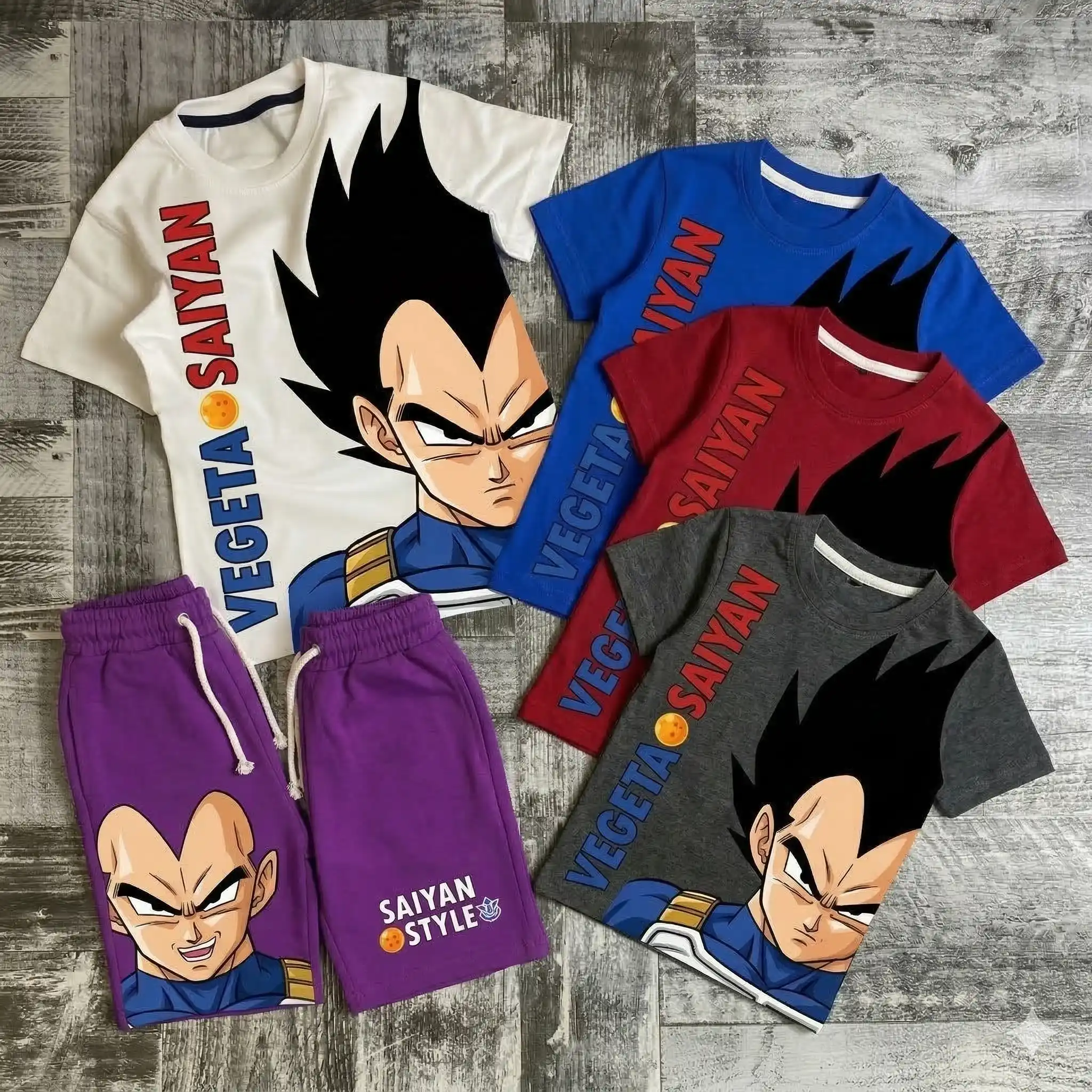Conjunto Vegeta "Saiyan Pride" vista 2
