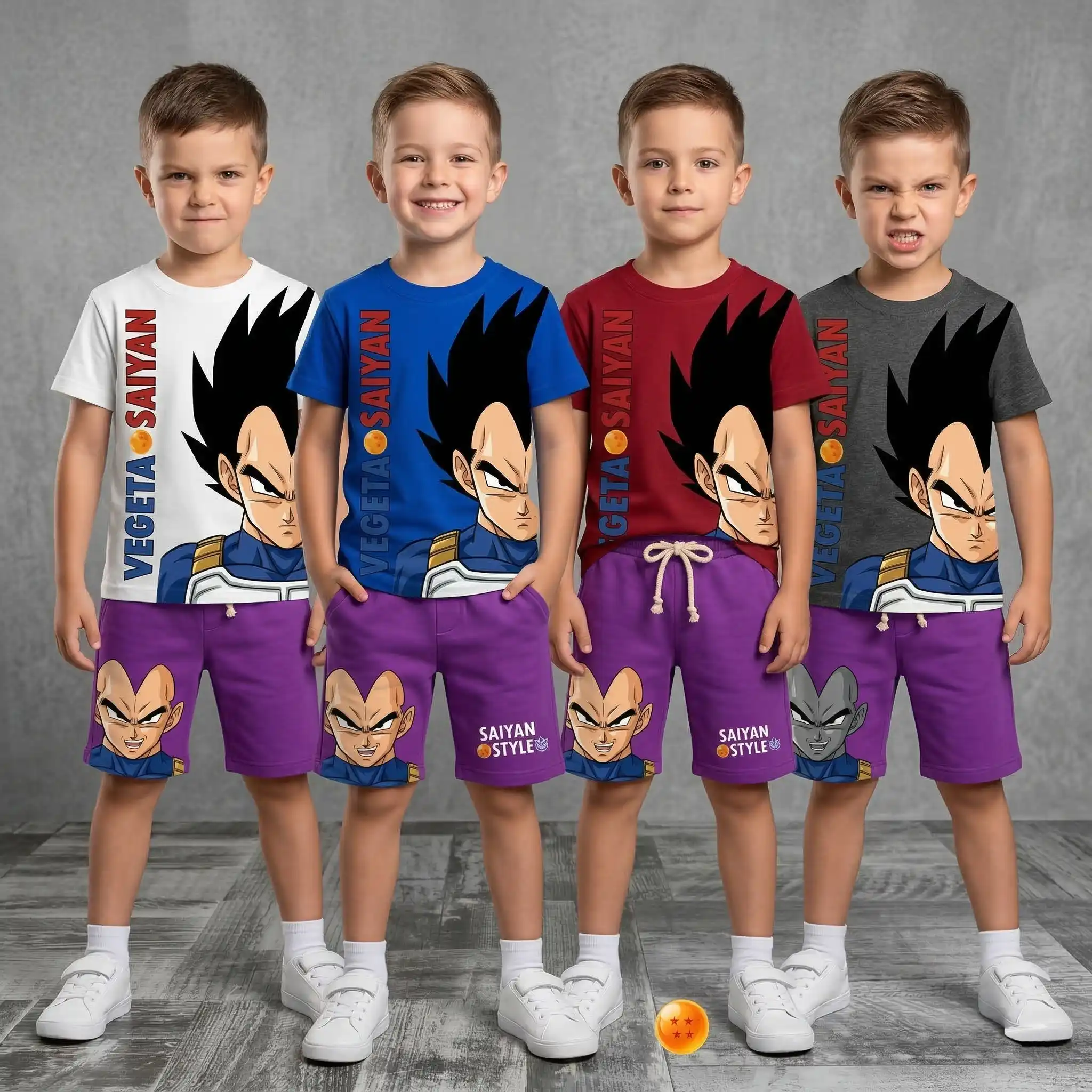 Conjunto Vegeta "Saiyan Pride" vista 3