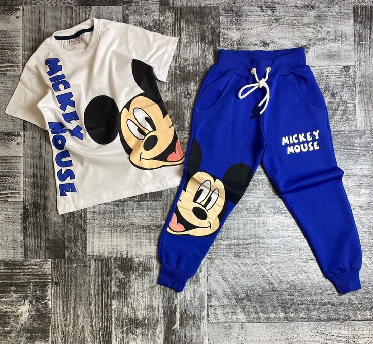 Conjunto Mickey Mouse "Blue Joy" (Camiseta + Jogger) vista 2