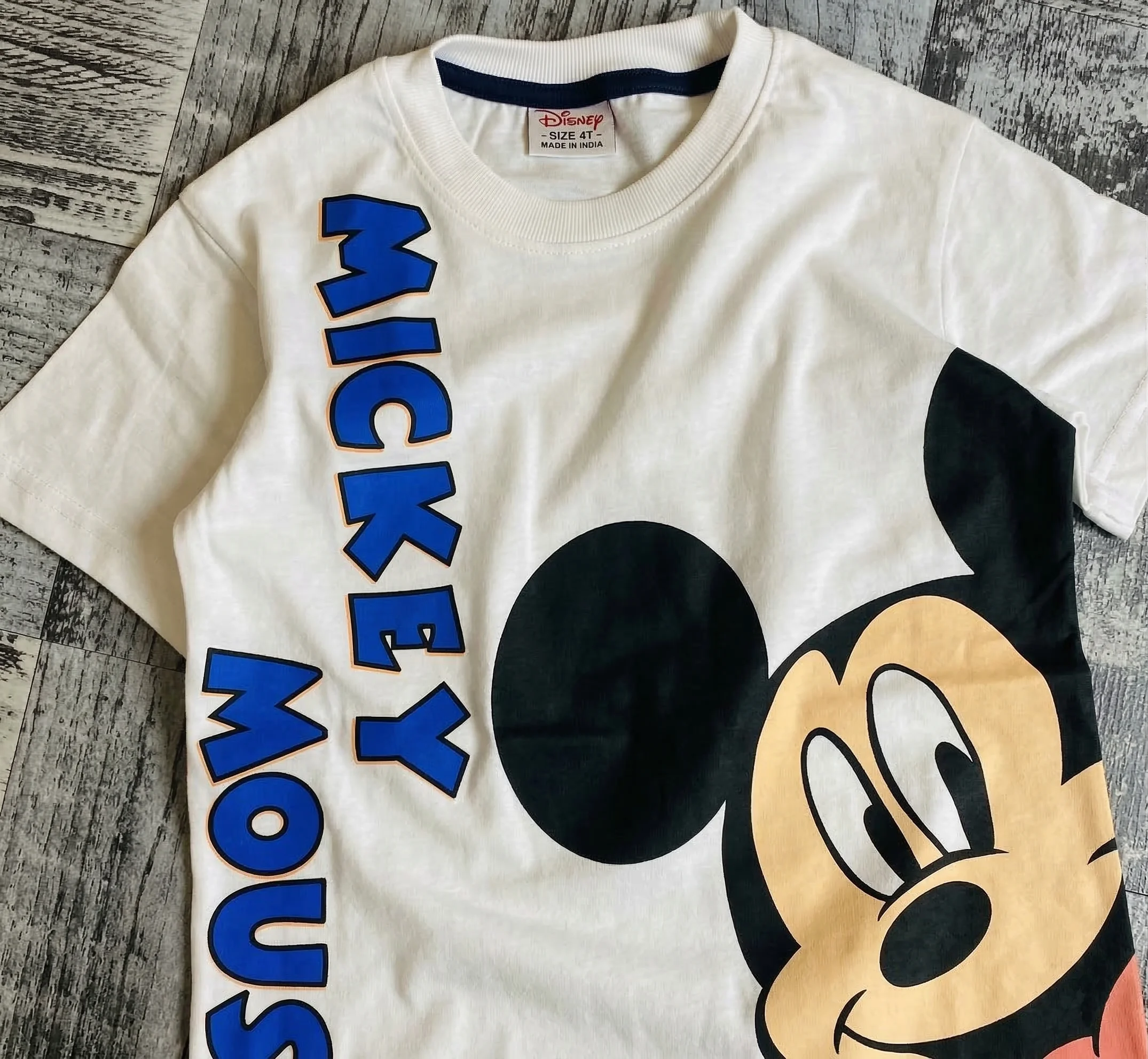 Conjunto Mickey Mouse "Blue Joy" (Camiseta + Jogger)