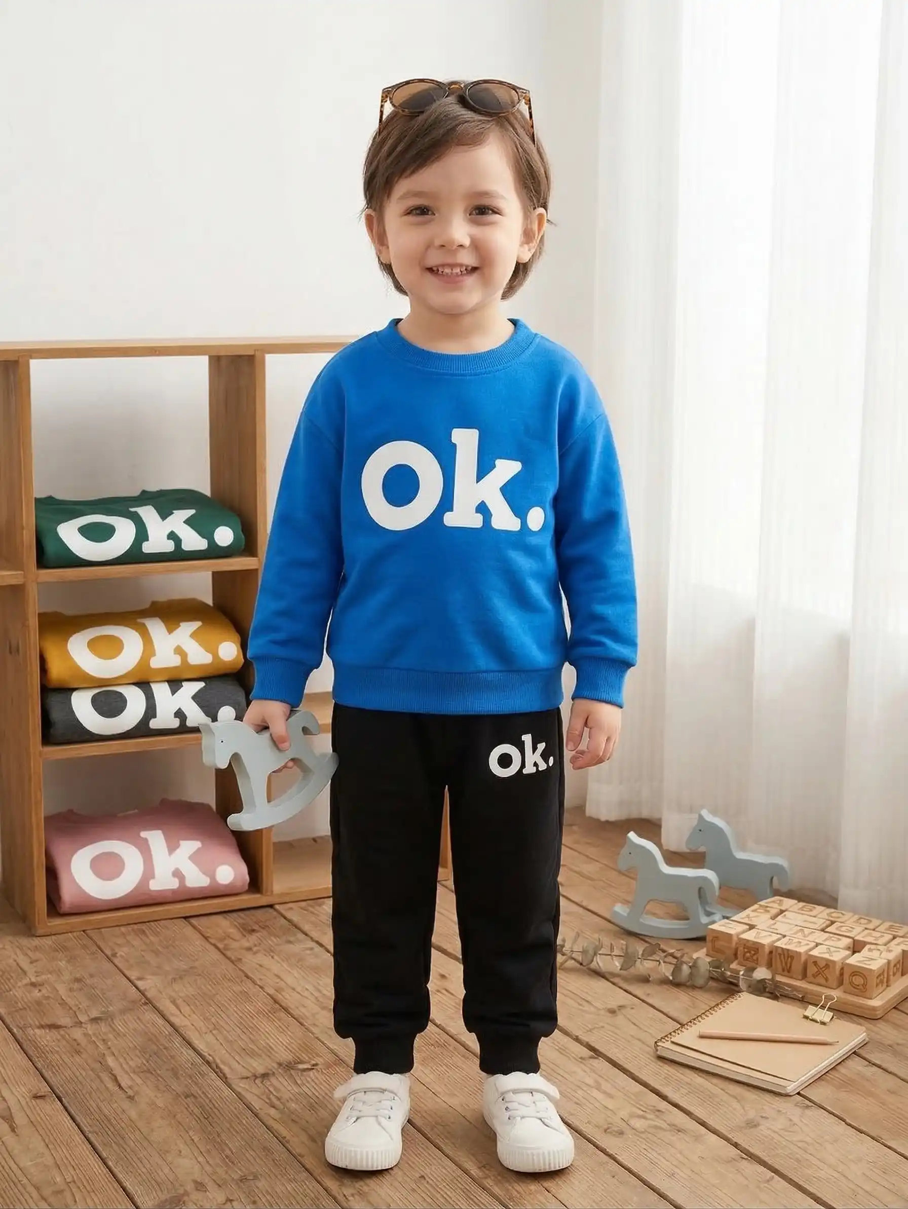 Conjunto "OK. Basic" (Buzo+Jogger) vista 3